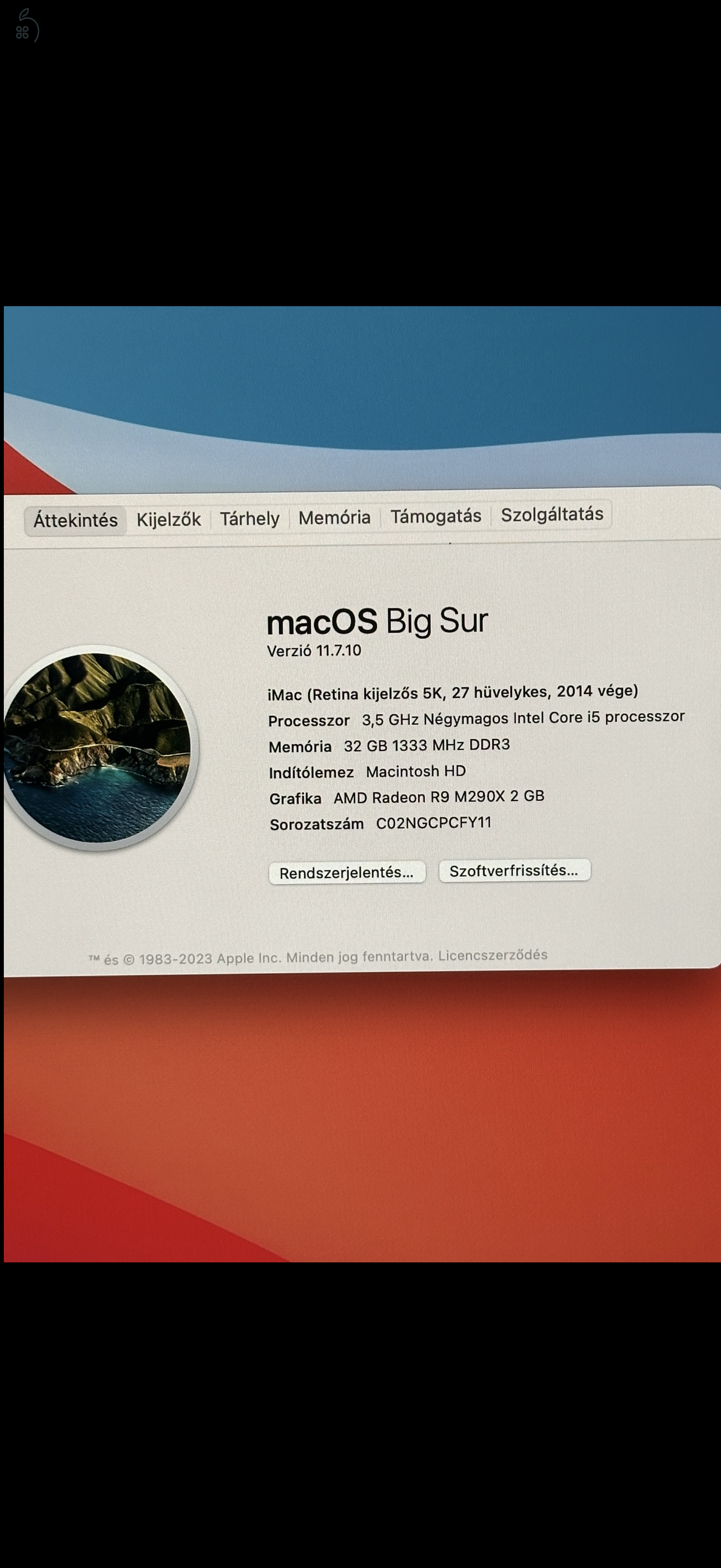 iMac 2014 27” 5K retina