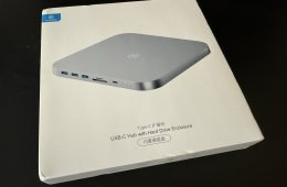 HAGiBiS MC25 Pro HD Mac mini dokkoló 2x2 TB tárhellyel