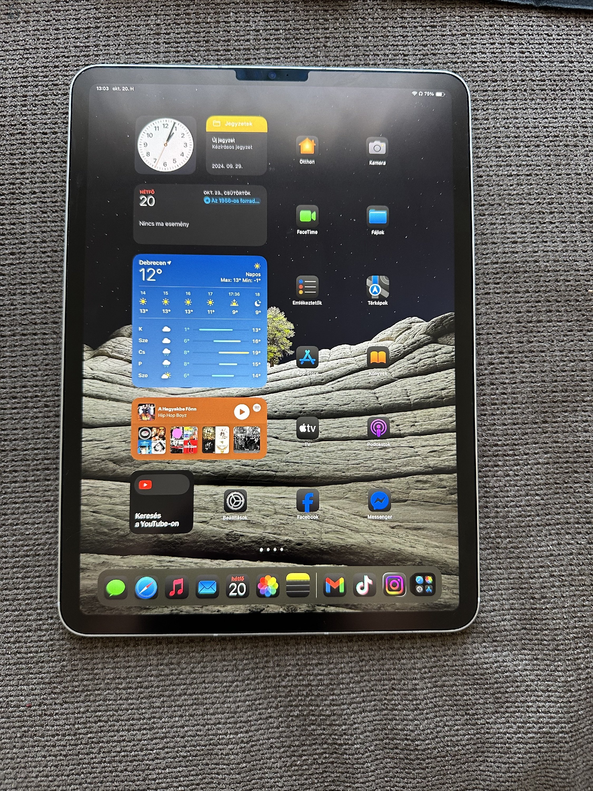 Eladó iPad Pro 11 inch (3rd gen.) wifi+cellular 128 gb