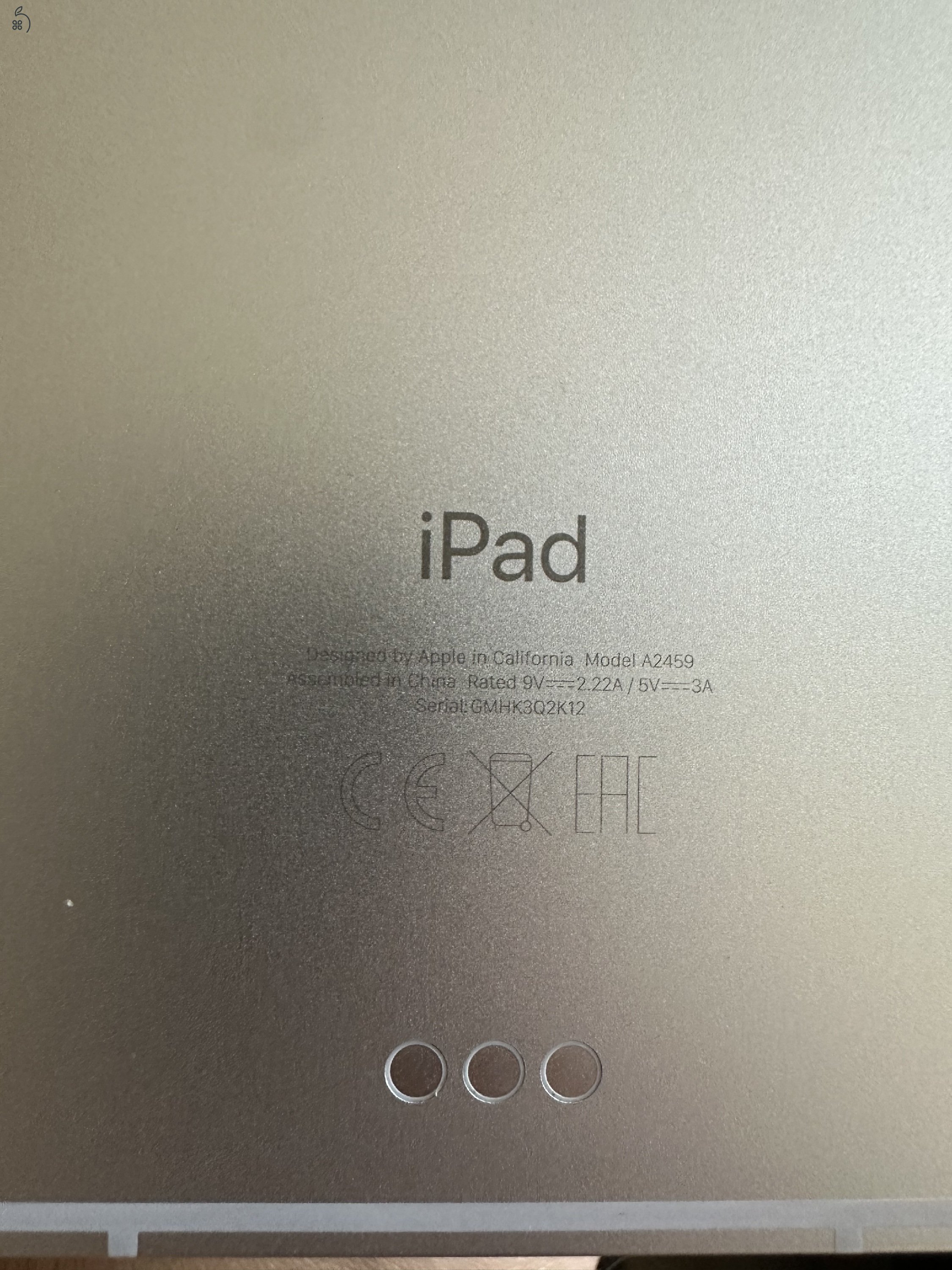 Eladó iPad Pro 11 inch (3rd gen.) wifi+cellular 128 gb
