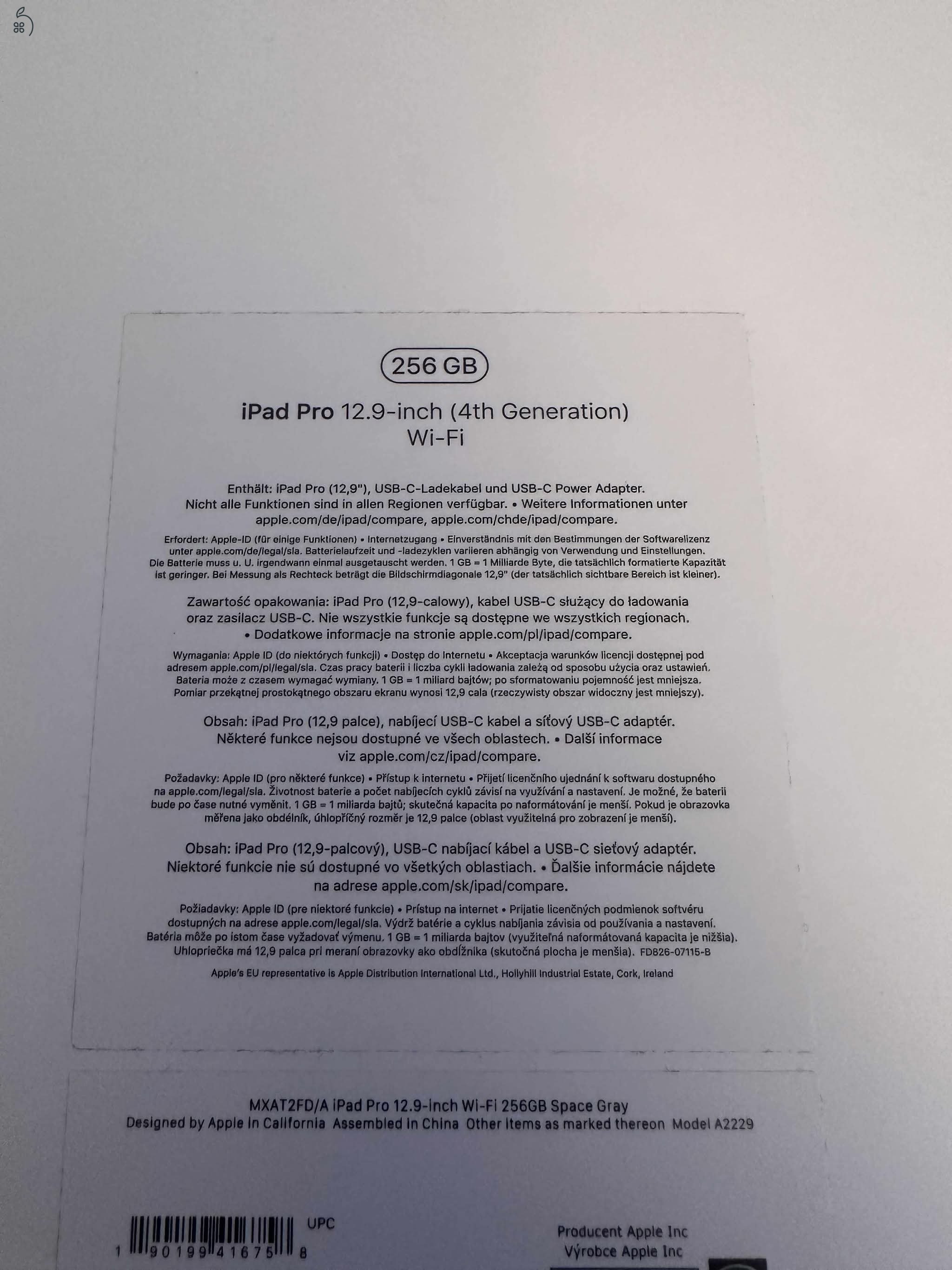 Ipad Pro 12.9 2020 256GB