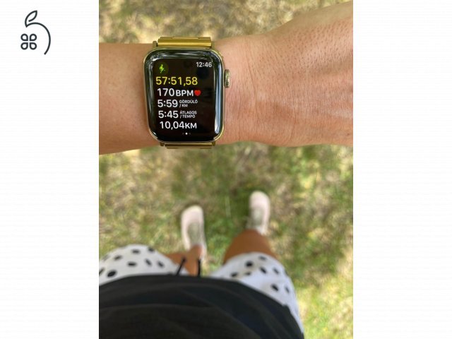 Apple Watch 6 40mm Gold Stainless Steel Cellular 