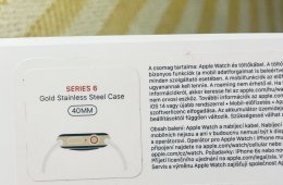 Apple Watch 6 40mm Gold Stainless Steel Cellular 
