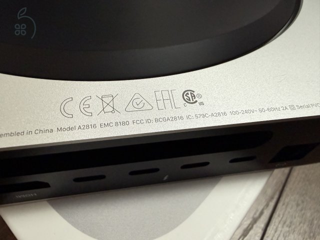 Mac mini M2 Pro, 10C CPU/16C GPU/16GB/512GB
