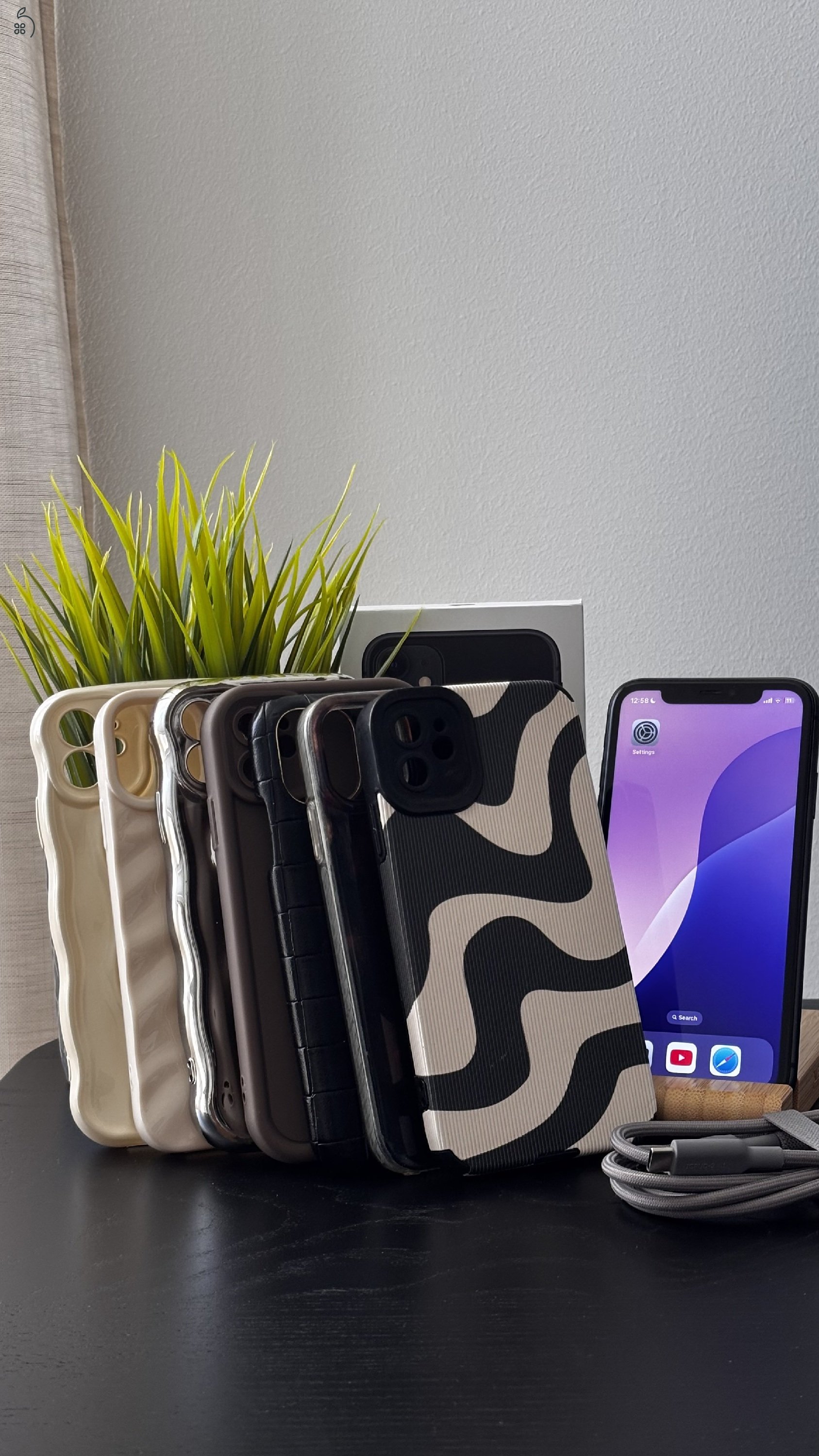 iPhone 11 128 GB Fekete