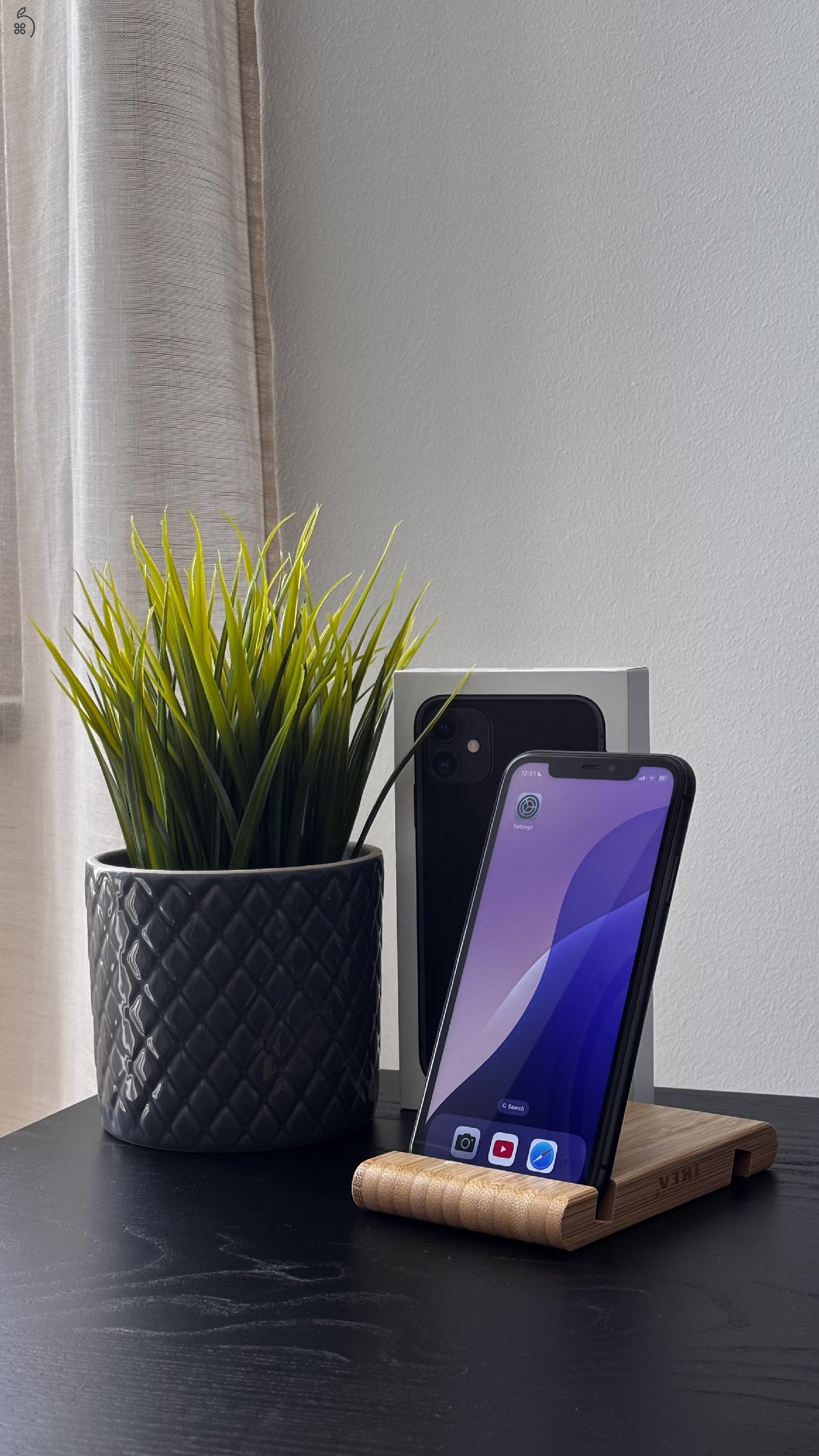 iPhone 11 128 GB Fekete