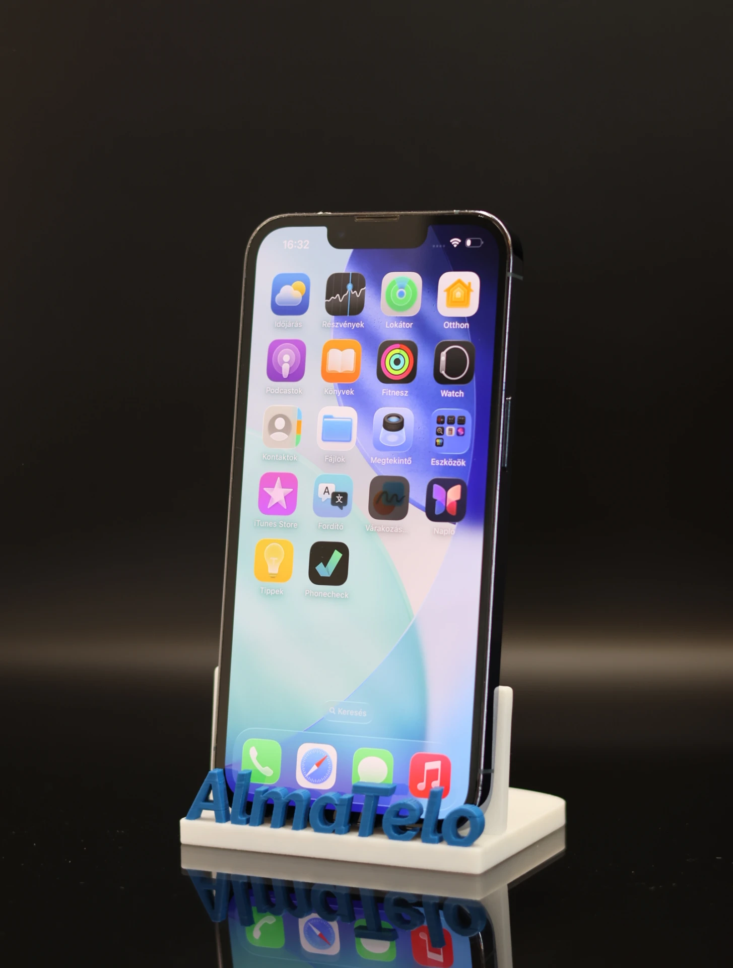 Apple iPhone 13 Pro 128 GB Sierra Blue 100% akku - 12 HÓ GARANCIA