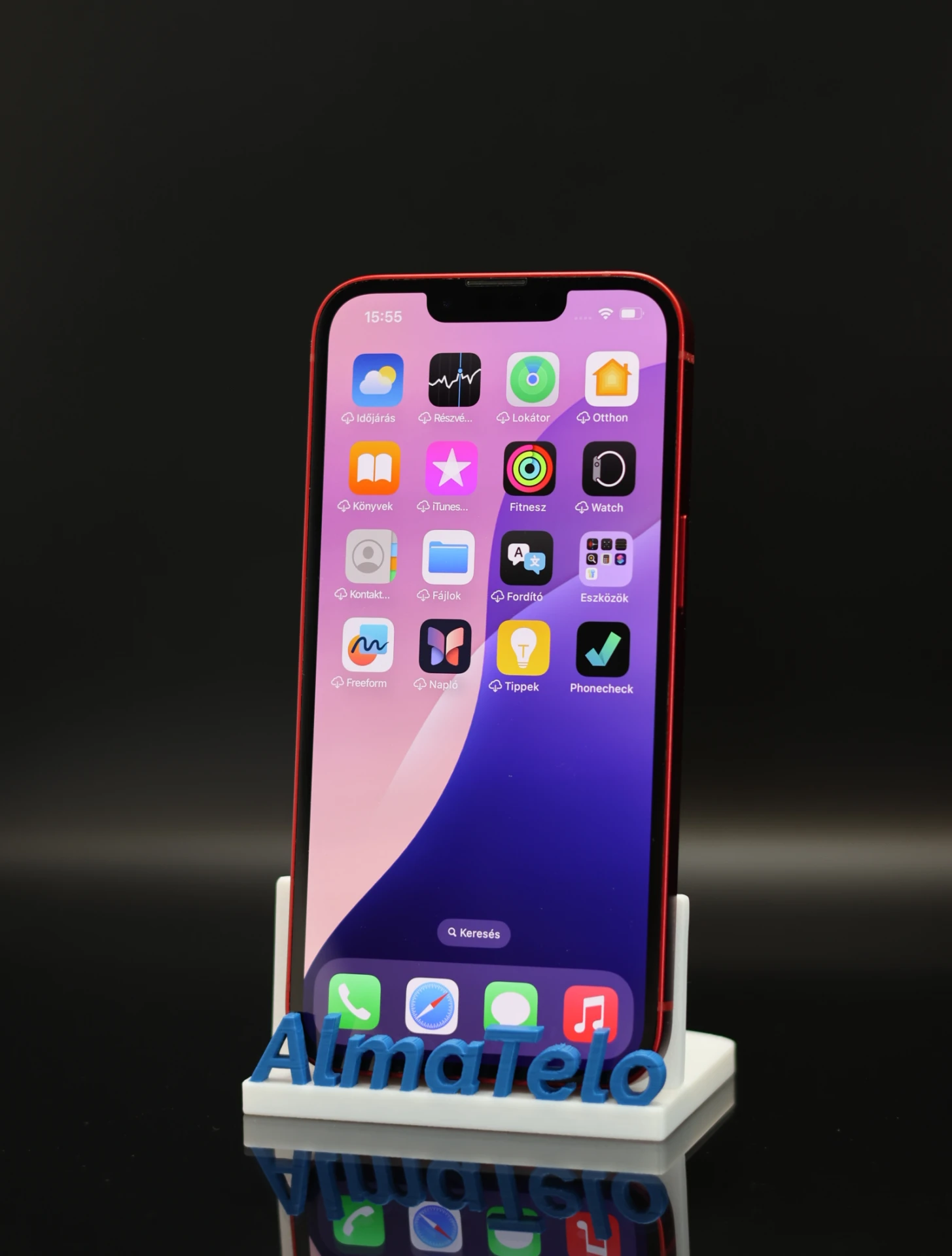 Apple iPhone 13 128 GB PRODUCT RED 100% akku - 12 HÓ GARANCIA