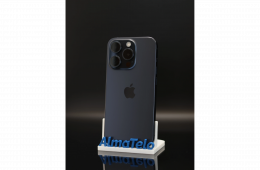 Apple iPhone 15 Pro 128 GB Blue Titanium 100% akku - 12 HÓ GARANCIA