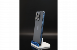 Apple iPhone 15 Pro 128 GB Blue Titanium 100% akku - 12 HÓ GARANCIA