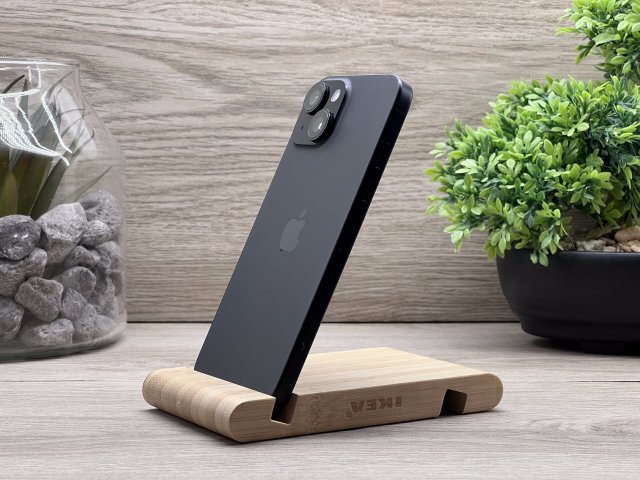Hibátlan iPhone 15 Black 128GB 2 ÉV Garanciával Számlával 92% Akku