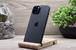 Hibátlan iPhone 15 Black 128GB 2 ÉV Garanciával Számlával 92% Akku