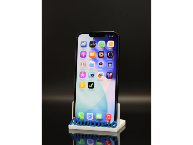 Apple iPhone 13 256 GB Midnight 100% akku - 12 HÓ GARANCIA
