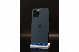 Apple iPhone 12 Pro Max 128 GB Pacific Blue 100% akku - 12 HÓ GARANCIA