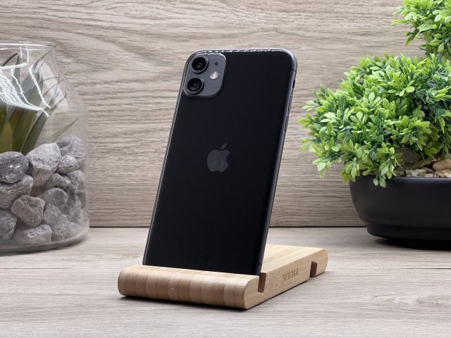 Hibátlan iPhone 11 Black 64GB 2 ÉV Garanciával Számlával 93% Akku