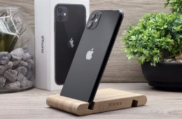 Hibátlan iPhone 11 Black 64GB 2 ÉV Garanciával Számlával 100% Akku