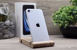 Hibátlan iPhone SE 2020 White 128GB 2 ÉV Garanciával Számlával 100% Akku