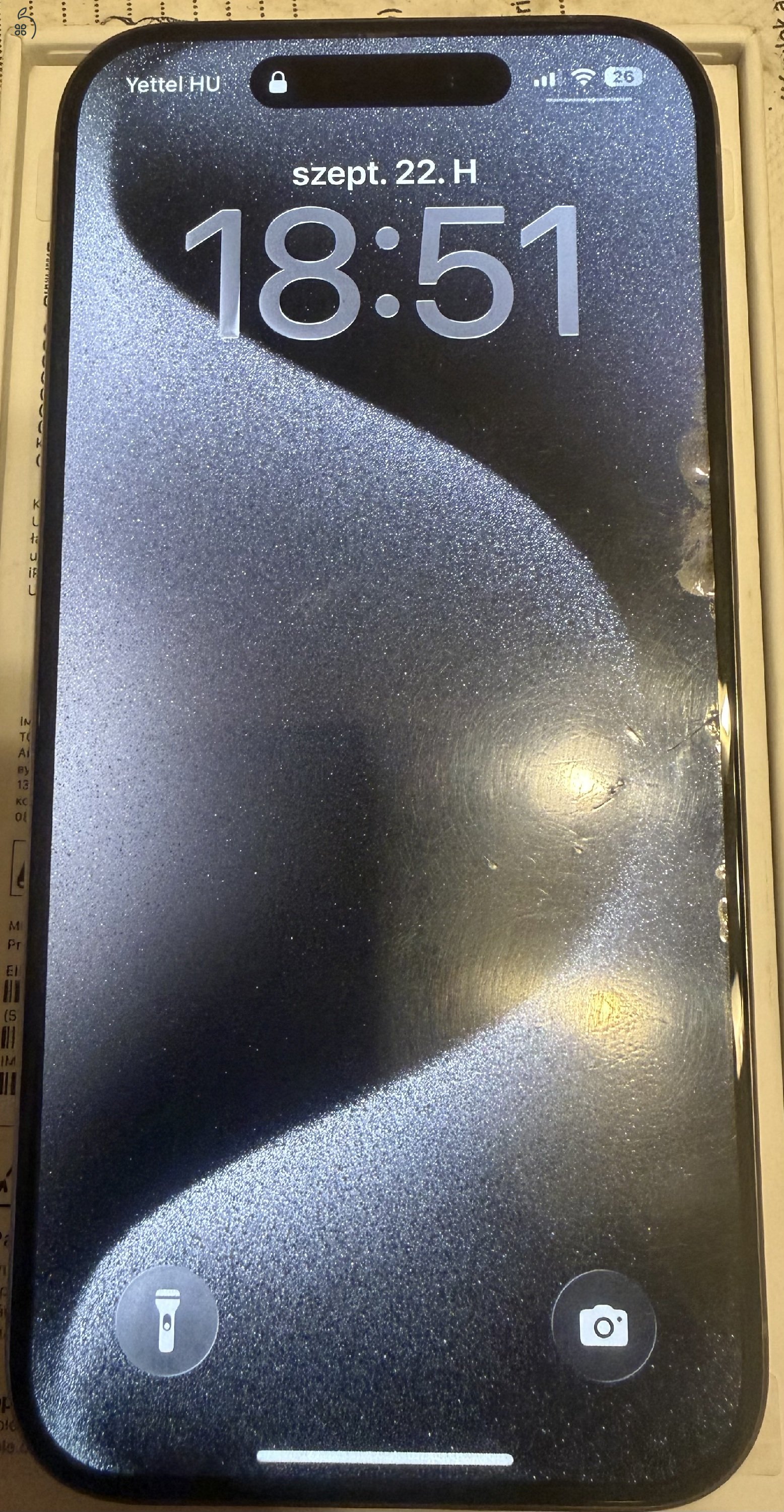 Iphone 15 pro független 128 Gb 