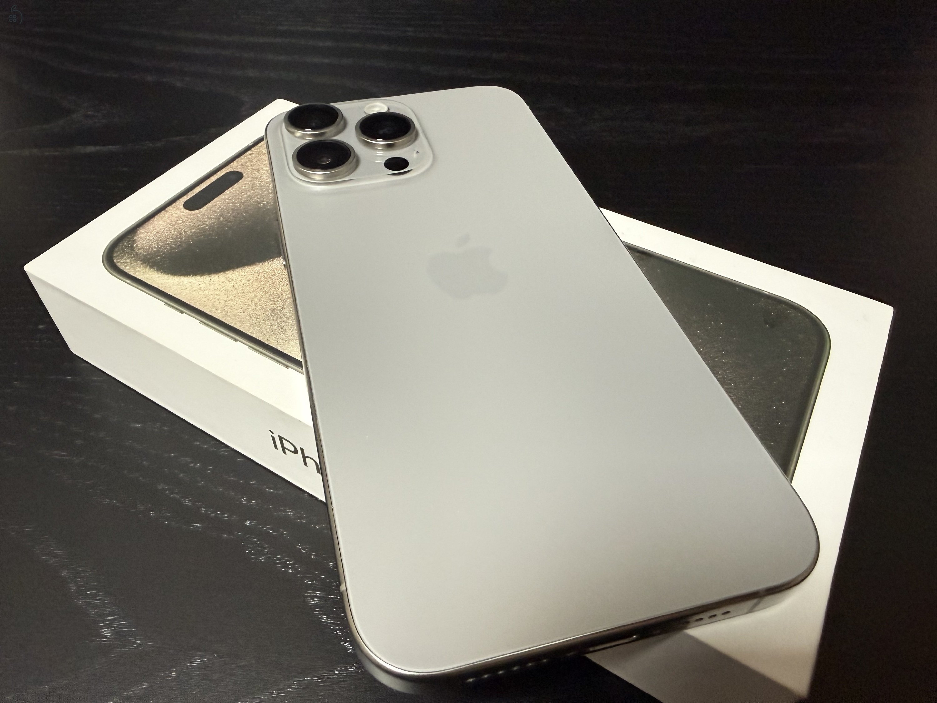 iPhone 15 Pro max Natural Titanium 256Gb