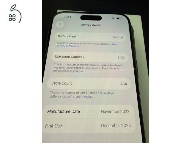 iPhone 15 Pro max Natural Titanium 256Gb