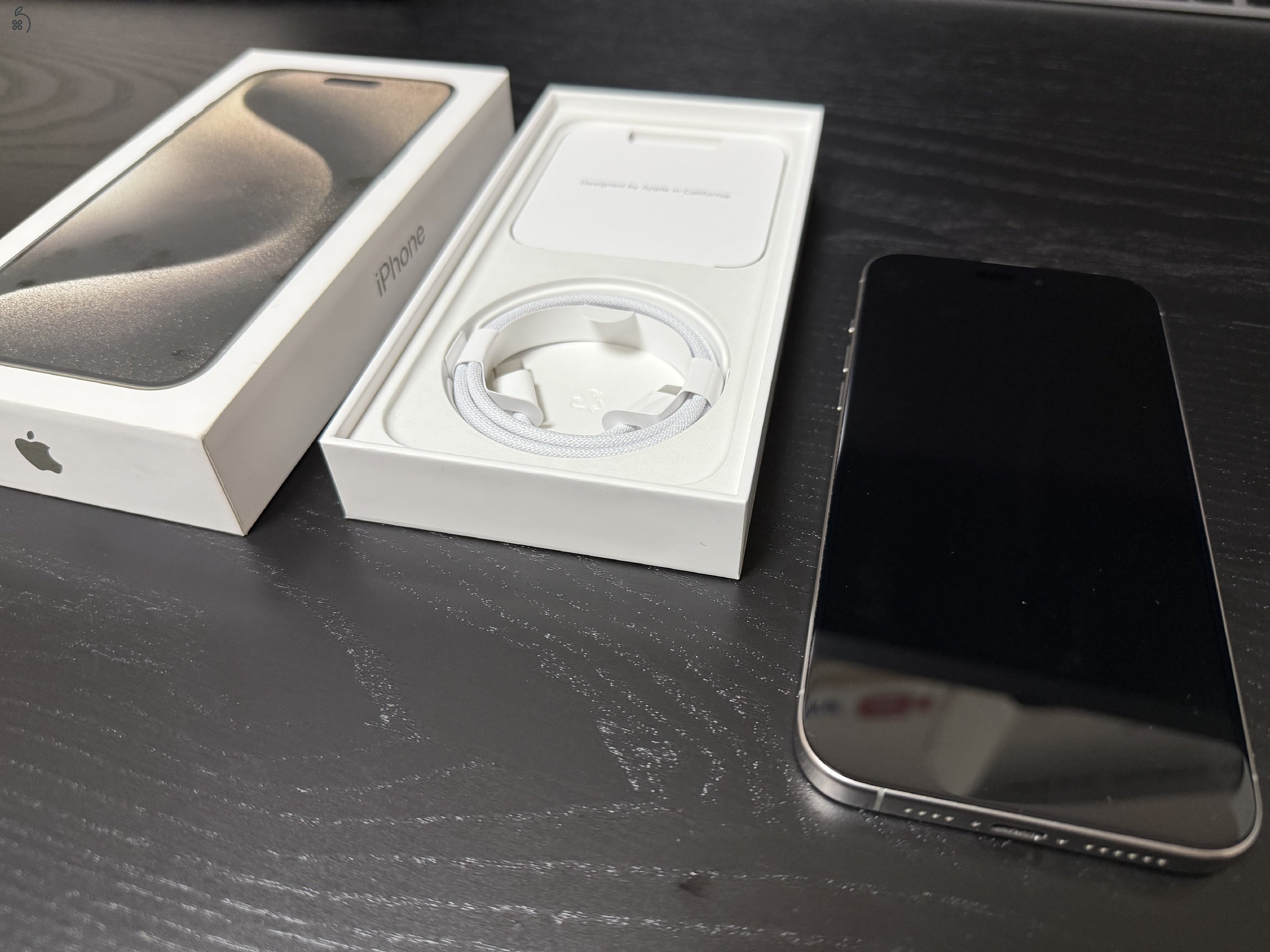 iPhone 15 Pro max Natural Titanium 256Gb