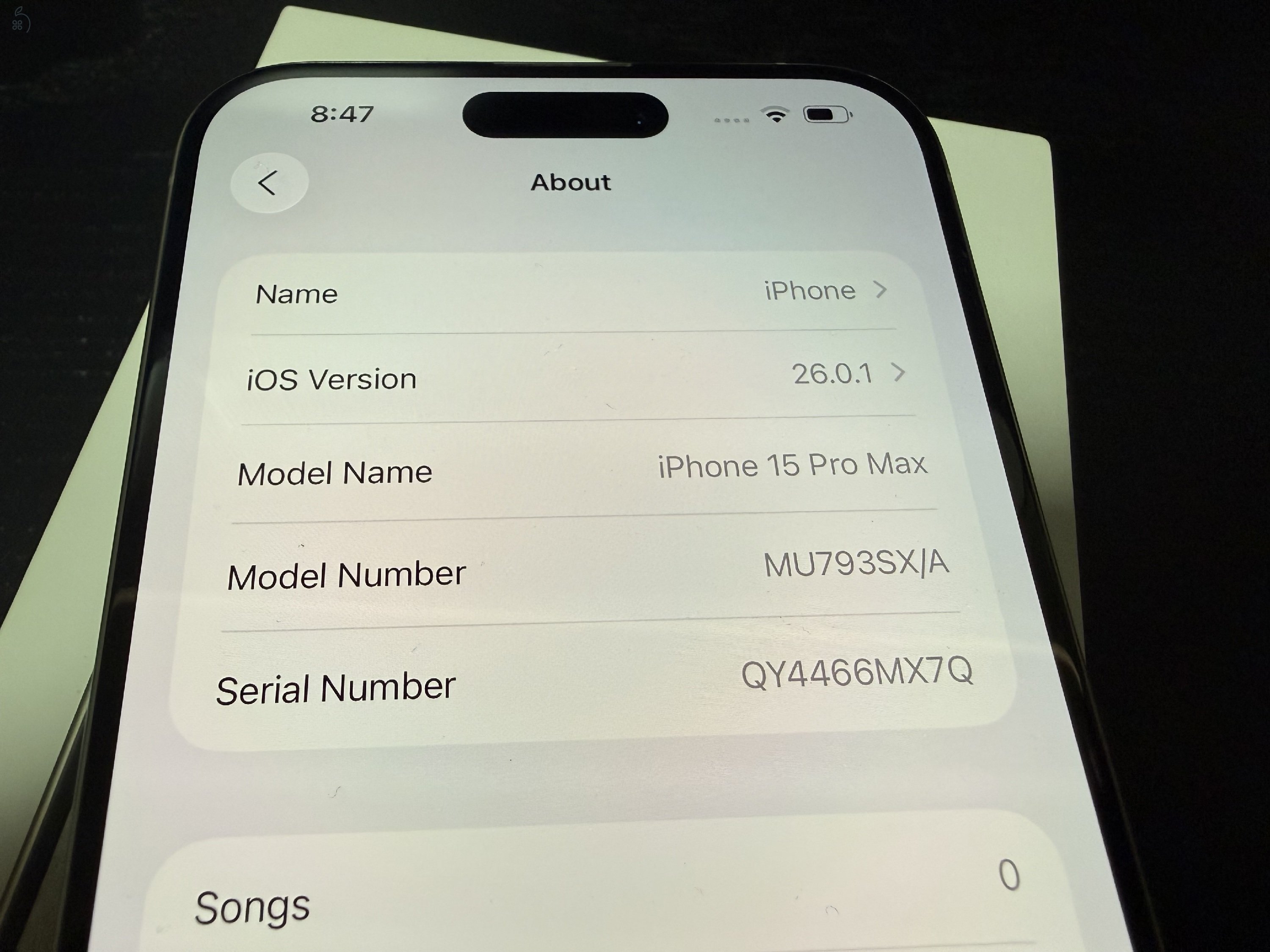 iPhone 15 Pro max Natural Titanium 256Gb