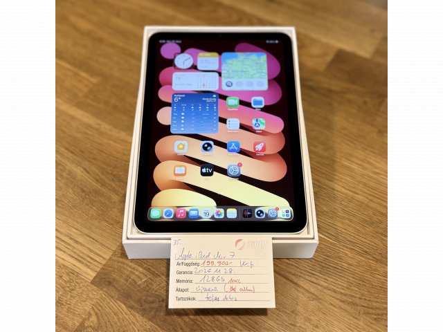 35. Apple iPad Mini 7 - A17 Pro - 128 GB - Akku 100% - Apple Gar.