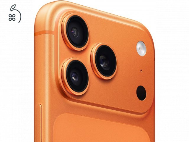 BONTATLAN Új iPhone 17 PRO Kozmosznarancs 256-512GGB Független 1év Apple Gar. Azonnal átvehető.Deák