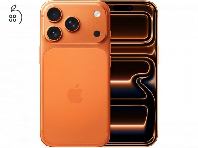BONTATLAN Új iPhone 17 PRO Kozmosznarancs 256-512GGB Független 1év Apple Gar. Azonnal átvehető.Deák