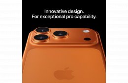 BONTATLAN Új iPhone 17 PRO Kozmosznarancs 256-512GGB Független 1év Apple Gar. Azonnal átvehető.Deák
