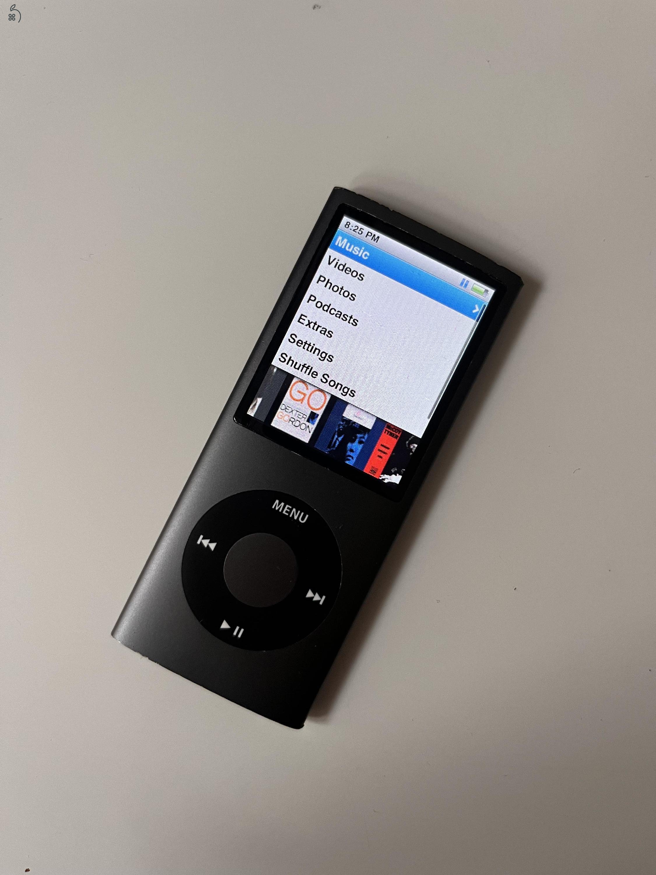 ???? Apple iPod nano 4. generáció (A1285) – 16 GB, Space Gray ????