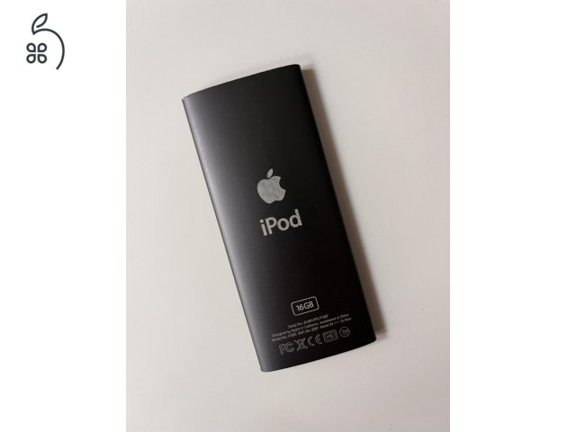 ???? Apple iPod nano 4. generáció (A1285) – 16 GB, Space Gray ????