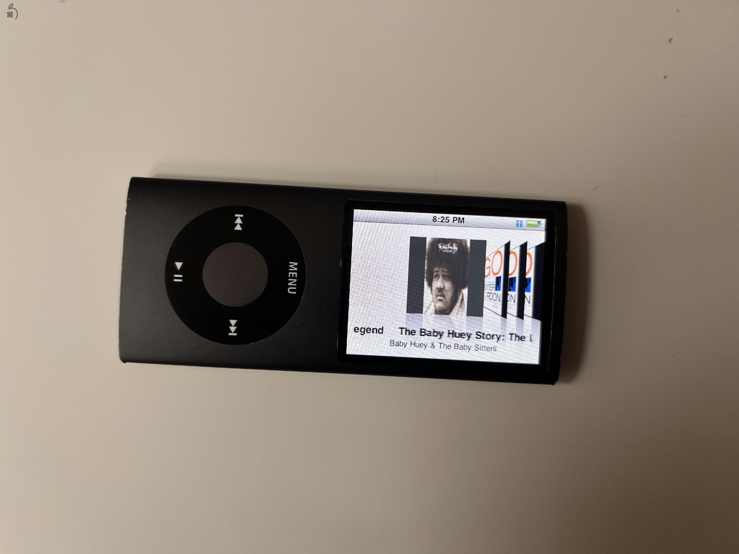 ???? Apple iPod nano 4. generáció (A1285) – 16 GB, Space Gray ????