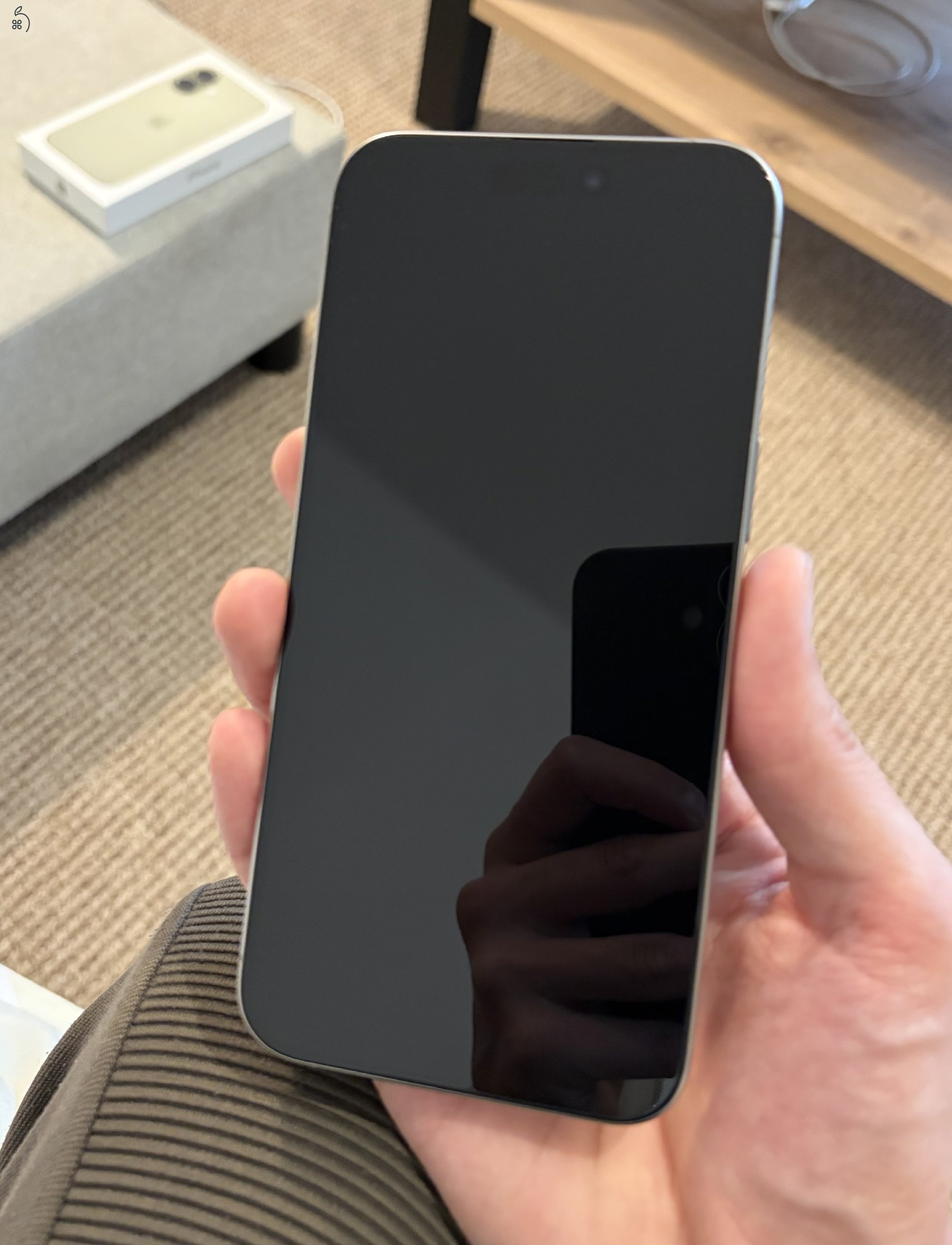 iPhone 15 Pro Max 256GB Natural Titan hibátlan