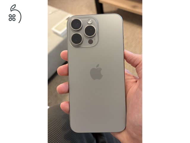 iPhone 15 Pro Max 256GB Natural Titan hibátlan