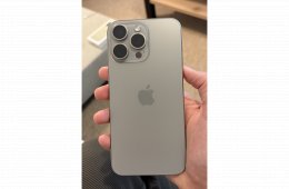 iPhone 15 Pro Max 256GB Natural Titan hibátlan