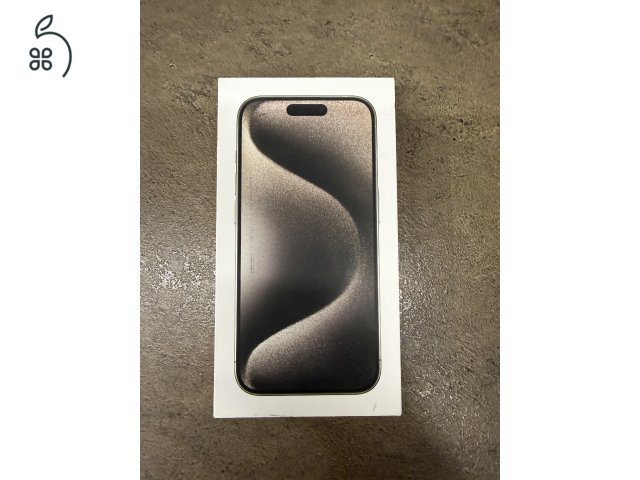 iPhone 15 Pro 128GB – natúr szín, hibátlan újszerű hibátlan állapotban 