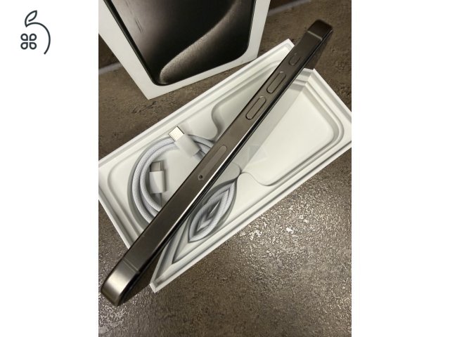 iPhone 15 Pro 128GB – natúr szín, hibátlan újszerű hibátlan állapotban 