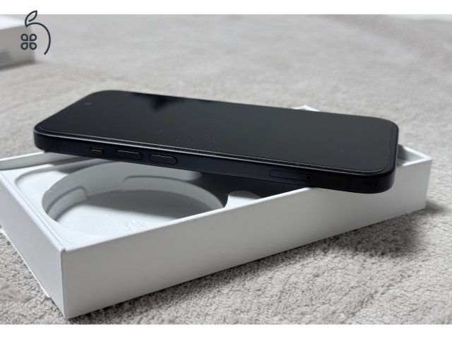 iPhone 15 128GB - AKKU 99% - Jótállás 2025.11.-hóig, kártyafüggetlen, hibátlan állapotban