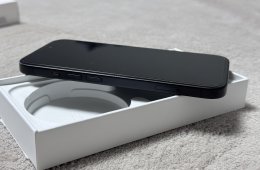 iPhone 15 128GB - AKKU 99% - Jótállás 2025.11.-hóig, kártyafüggetlen, hibátlan állapotban