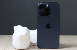Újszerű iPhone 15 Pro 1TB kék A US-7298