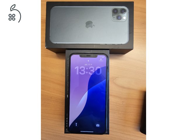 Apple iPhone 11 Pro Max 256GB tárhellyel, Midnight Green színben