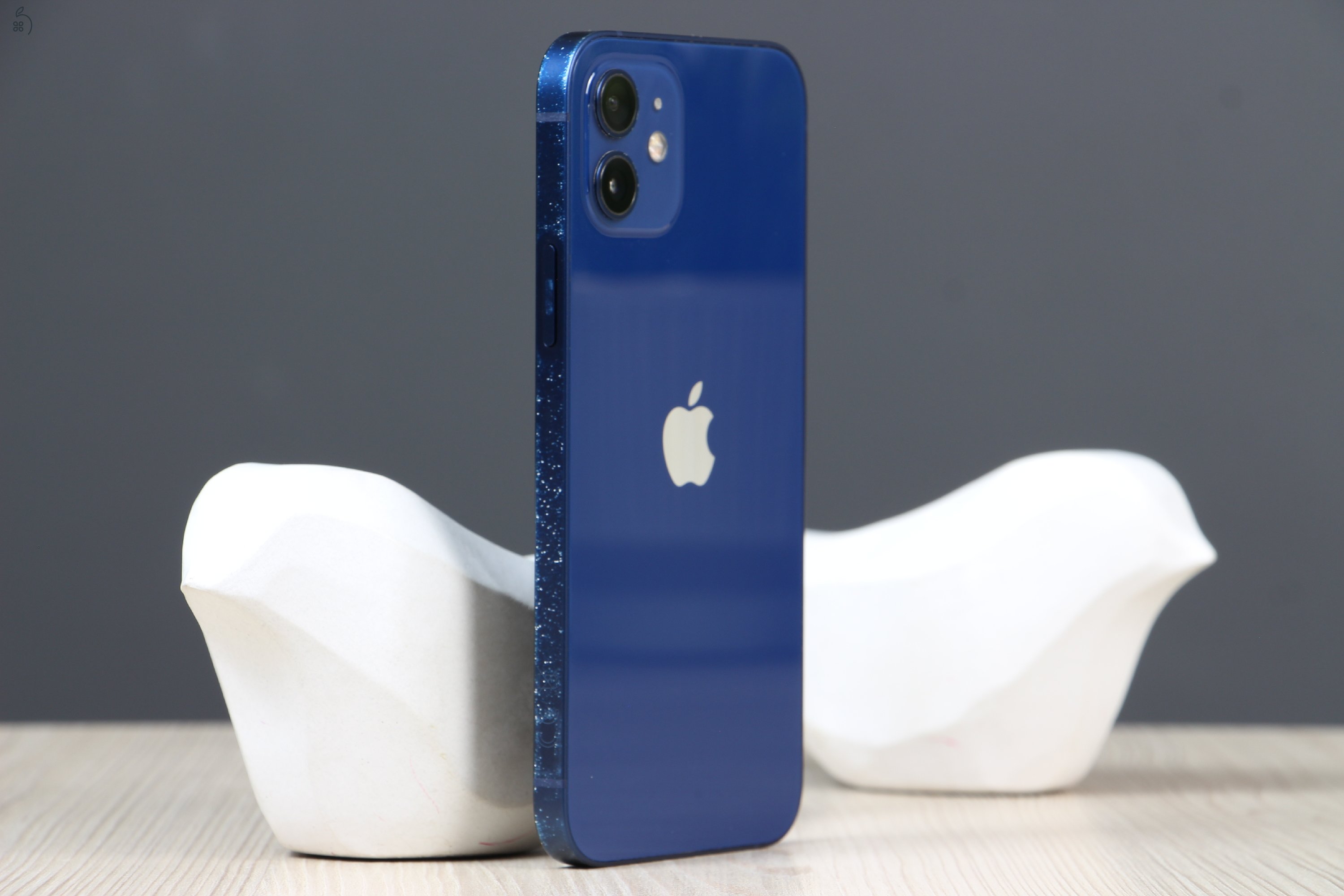Használt Apple iPhone 12 128GB kék C+ US-7241