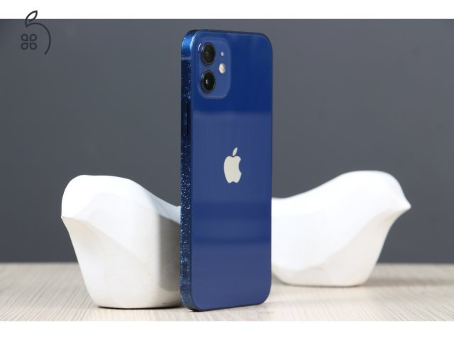Használt Apple iPhone 12 128GB kék C+ US-7241
