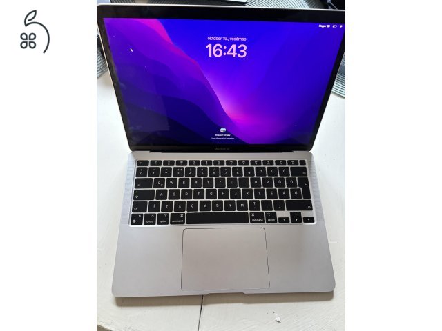  Eladó MacBook Air M1 (2020) 8gb ram 256 gb ssd