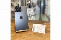 150. Apple iPhone 15 Pro Max - 256GB - Fekete Titán - Újszerű