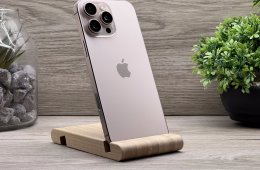 Hibátlan iPhone 16 Pro Max Desert Titanium 256GB 2 ÉV Garanciával Számlával 100% Akku