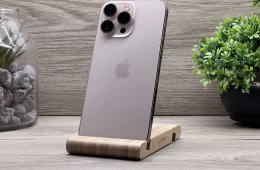 Hibátlan iPhone 16 Pro Max Desert Titanium 256GB 2 ÉV Garanciával Számlával 100% Akku