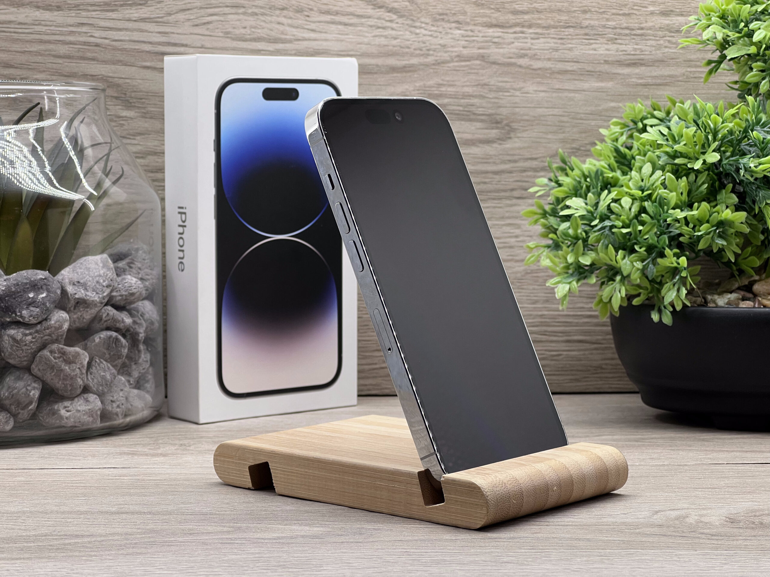 Hibátlan iPhone 14 Pro Silver 128GB 2 ÉV Garanciával Számlával 93% AKKu
