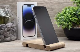 Hibátlan iPhone 14 Pro Silver 128GB 2 ÉV Garanciával Számlával 93% AKKu